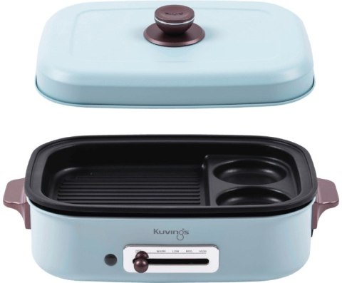 Multigrill elektryczny Kuvings Błękitny Multigrill elektryczny Kuvings Błękitny