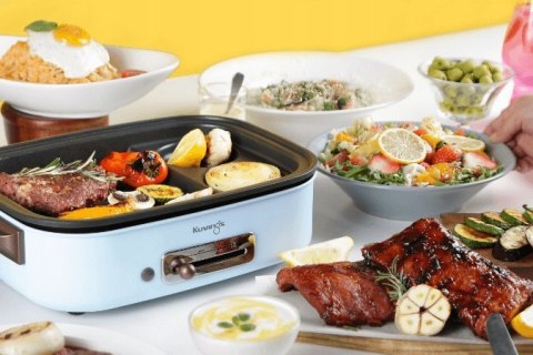 Multigrill elektryczny Kuvings Błękitny Multigrill elektryczny Kuvings Błękitny