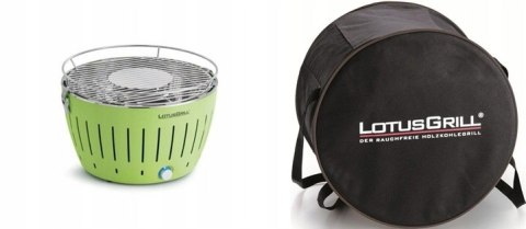 GRILL BEZDYMNY WĘGLOWY LOTUSGRILL MINI ZIELONY GRILL BEZDYMNY WĘGLOWY LOTUSGRILL MINI ZIELONY