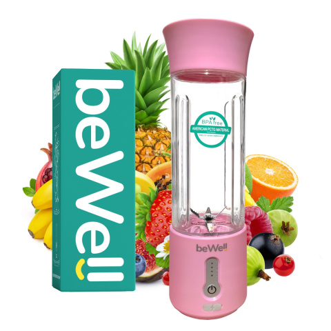 BLENDER KIELICHOWY beWell BEZPRZEWODOWY 500 ML BLENDER KIELICHOWY beWell BEZPRZEWODOWY 500 ML