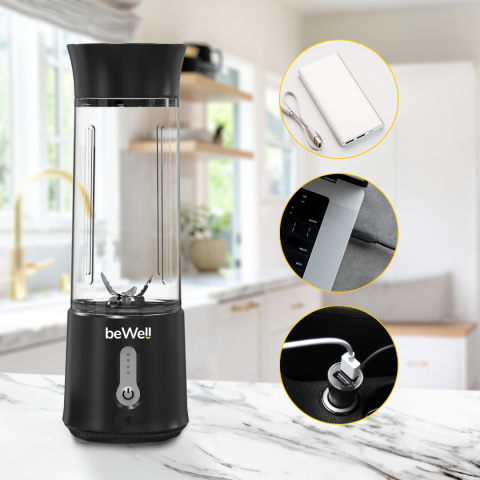 BLENDER KIELICHOWY beWell BEZPRZEWODOWY 500 ML BLENDER KIELICHOWY beWell BEZPRZEWODOWY 500 ML