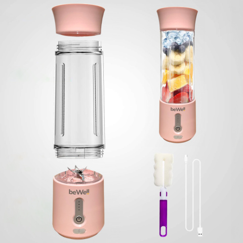 BLENDER KIELICHOWY beWell BEZPRZEWODOWY 500 ML BLENDER KIELICHOWY beWell BEZPRZEWODOWY 500 ML