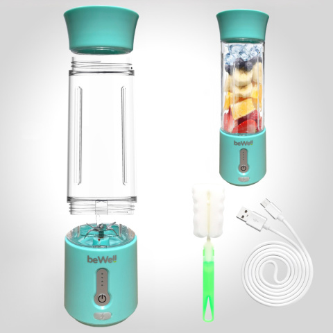 BLENDER KIELICHOWY beWell BEZPRZEWODOWY 500ml BLENDER KIELICHOWY beWell BEZPRZEWODOWY 500ml