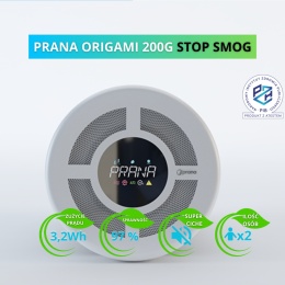 Rekuperator ścienny Prana Origami 200G STOP SMOG