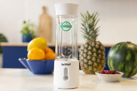 Blender Kielichowy beWell Plus bezprzewodowy Biały 500ml Blender Kielichowy beWell Plus bezprzewodowy Biały 500ml