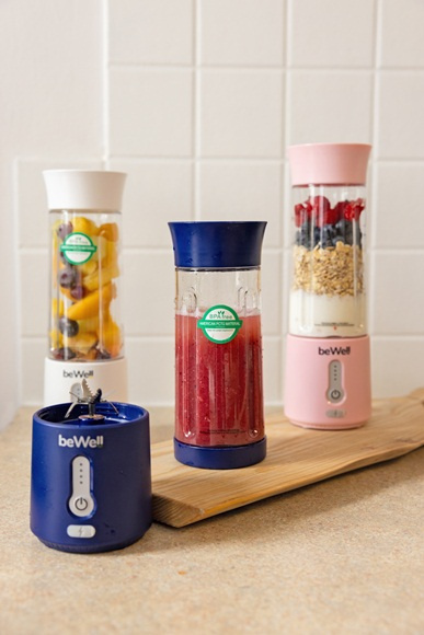Blender Kielichowy beWell Plus bezprzewodowy Biały 500ml Blender Kielichowy beWell Plus bezprzewodowy Biały 500ml