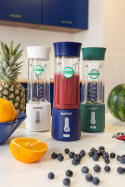 Blender kielichowy beWell Plus bezprzewodowy butelkowa zieleń 500ml