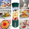Blender kielichowy beWell Plus bezprzewodowy butelkowa zieleń 500ml