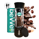 Blender kielichowy beWell Plus bezprzewodowy czarny 500 ml