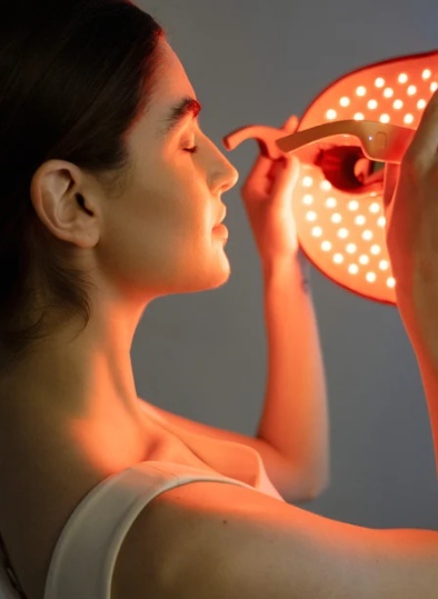MASKA LED NA TWARZ Z TRYBAMI ŚWIATŁA FOTONOWA TouchBeauty GLAM ODMŁADZANIE MASKA LED NA TWARZ Z TRYBAMI ŚWIATŁA FOTONOWA TouchBeauty GLAM ODMŁADZANIE