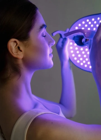 MASKA LED NA TWARZ Z TRYBAMI ŚWIATŁA FOTONOWA TouchBeauty GLAM ODMŁADZANIE MASKA LED NA TWARZ Z TRYBAMI ŚWIATŁA FOTONOWA TouchBeauty GLAM ODMŁADZANIE