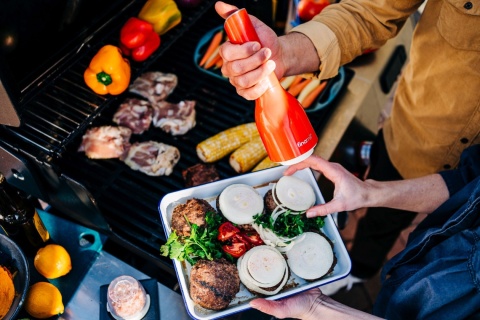 Młynek elektryczny do przypraw FINAMILL Pomarańczowy