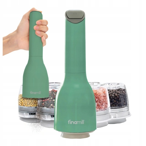 Młynek elektryczny do przypraw FINAMILL Zielony