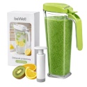 Pojemnik Próżniowy Dzbanek 1L z Pompką na Żywność Sok Zupy Mleko beWell