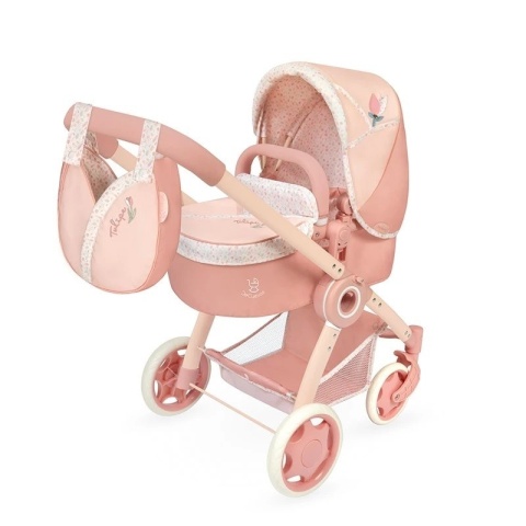 Wózek 3w1_regulowany dla lalek do 44cm Tulipe DeCuevas Toys 80574