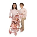 Wózek 3w1_regulowany dla lalek do 44cm Tulipe DeCuevas Toys 80574