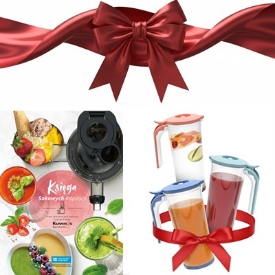 Wyciskarka Kuvings Auto10S wolnoobrotowa do soków czarna PREZENT zestaw próżniowy Vita-My