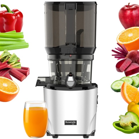Wyciskarka Kuvings Auto10S wolnoobrotowa do soków srebrna